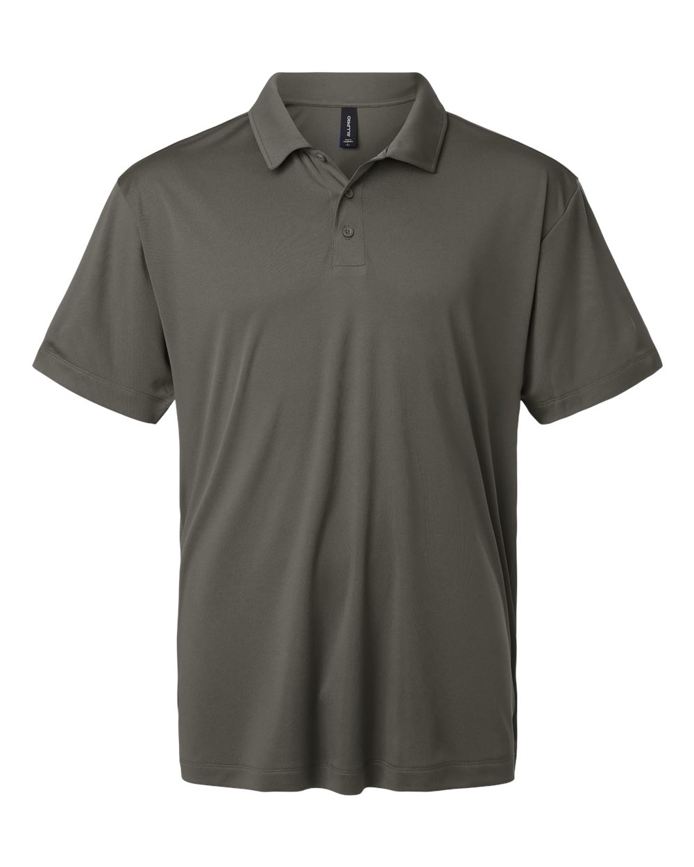 Men's Pro-Lock Performance Polo - Front - B00196592 - Charcoal