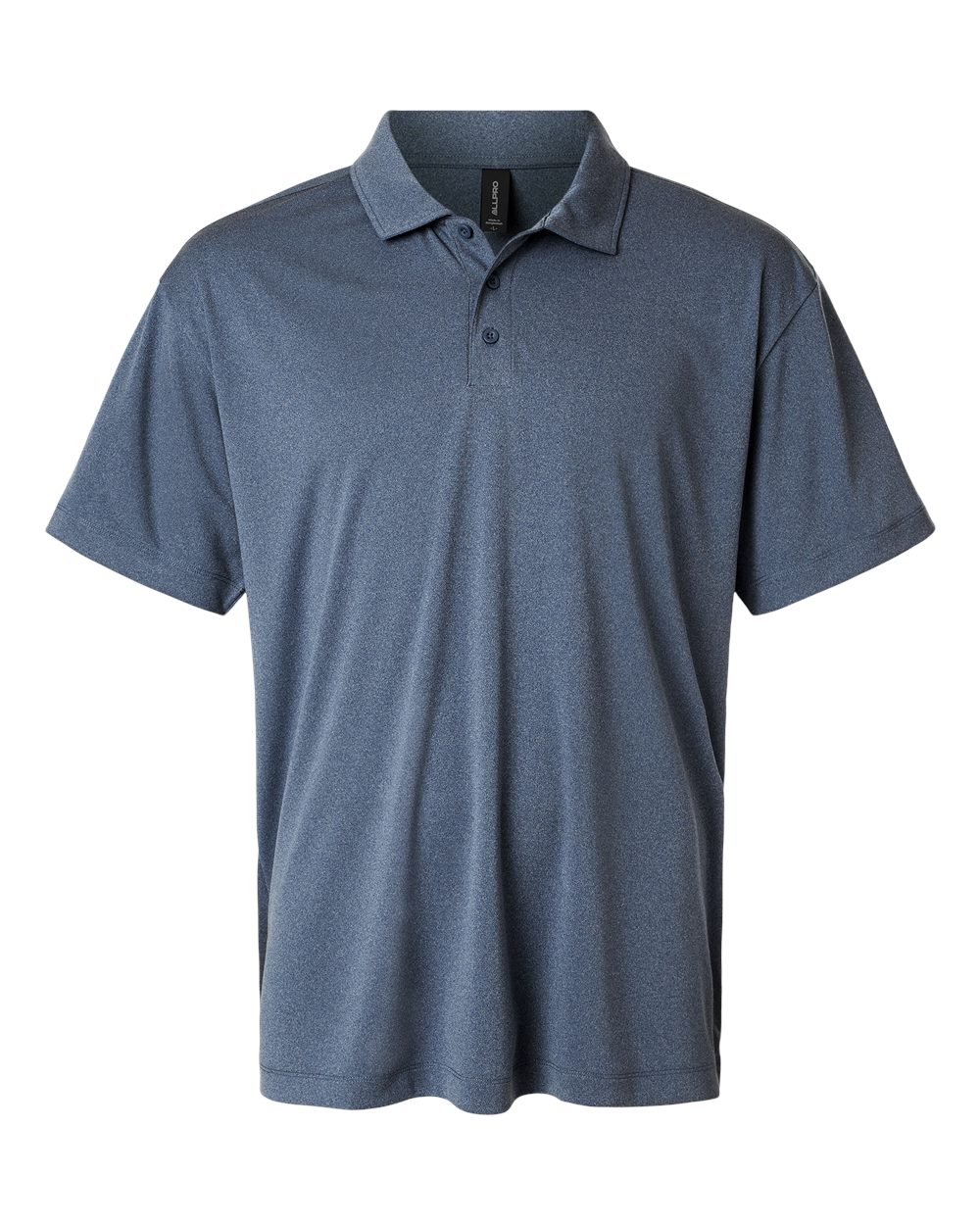 Men's Pro-Lock Performance Polo - Front - B00196652 - Heather Navy