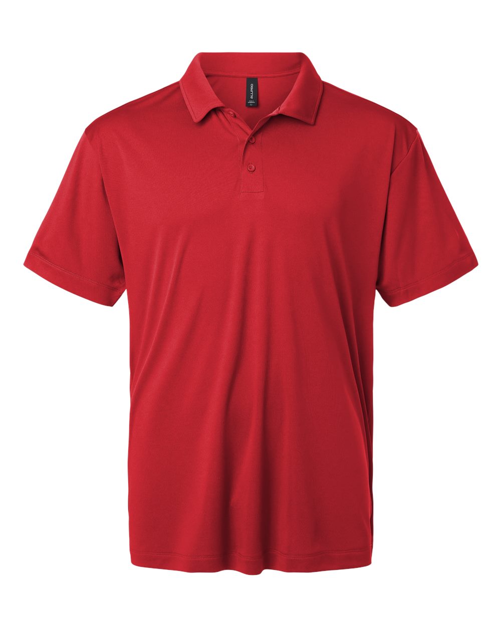 Men's Pro-Lock Performance Polo - Front - B00196702 - Red