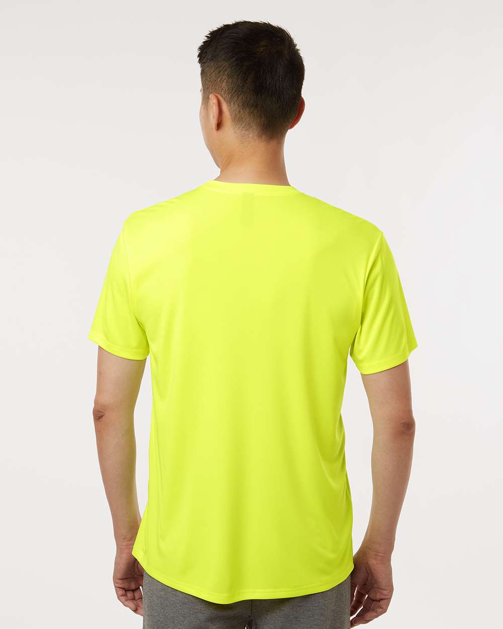 Men's Pro-Lock Performance T-Shirt - OnModelBack - B00396182 - Neon Yellow