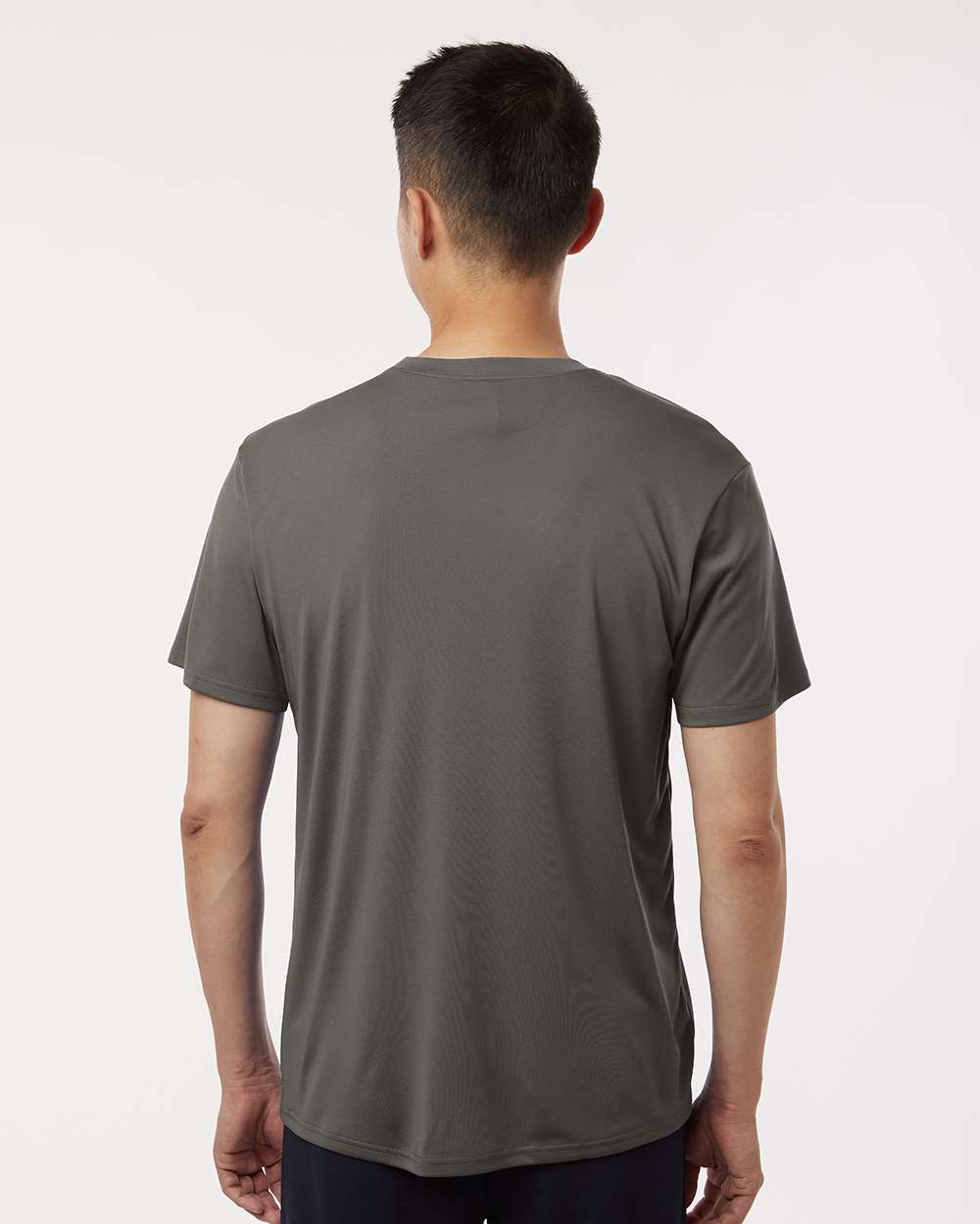 Men's Pro-Lock Performance T-Shirt - OnModelBack - B00396592 - Charcoal