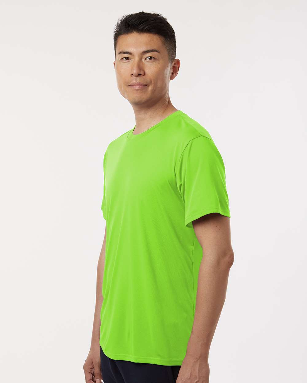 Men's Pro-Lock Performance T-Shirt - OnModelSide - B00396152 - Lime