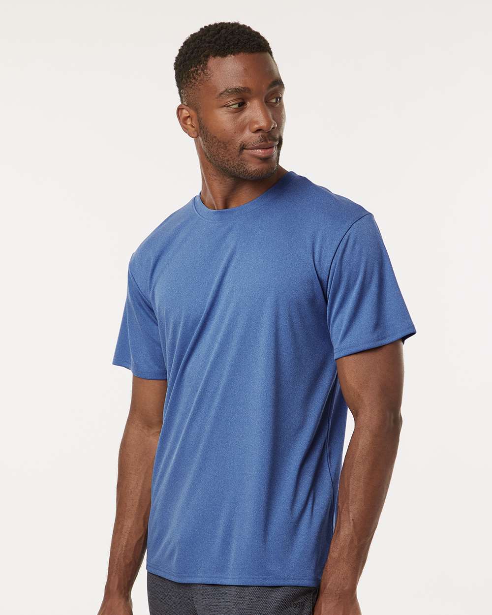 Men's Pro-Lock Performance T-Shirt - OnModelSide - B00396752 - Heather Royal