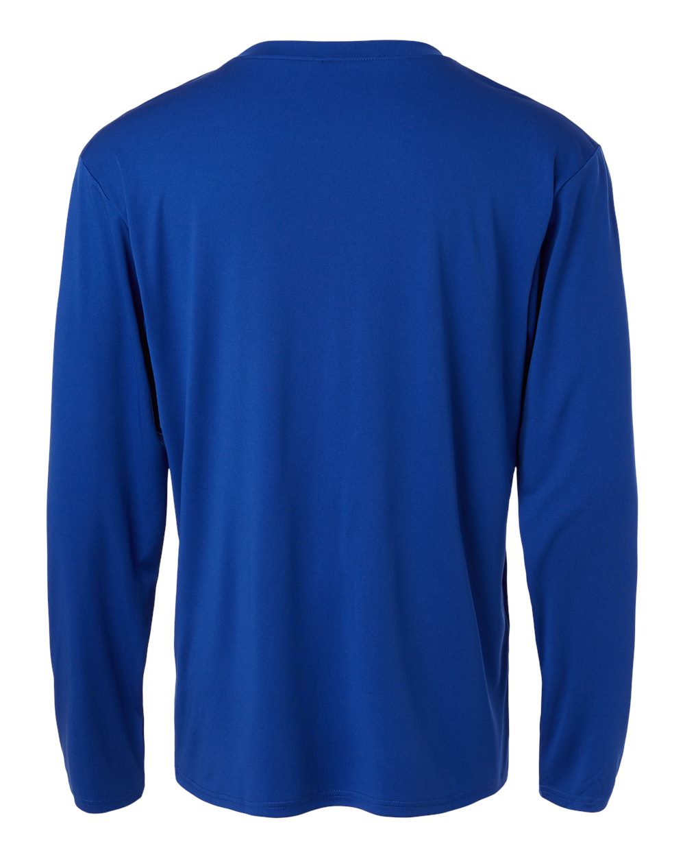 Unisex Pro-Lock Performance Long Sleeve T-Shirt - Back - B00496192 - Royal