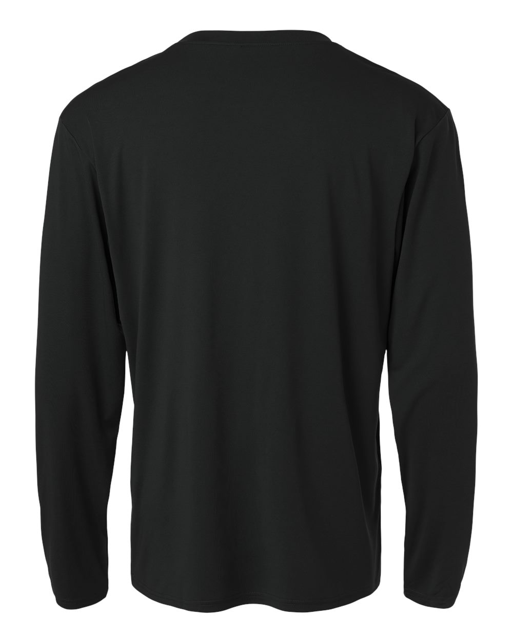 Unisex Pro-Lock Performance Long Sleeve T-Shirt - Back - B00496502 - Black