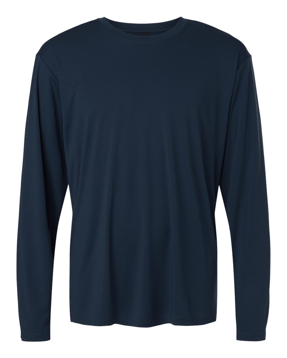 Unisex Pro-Lock Performance Long Sleeve T-Shirt - Front - B00496162 - Navy