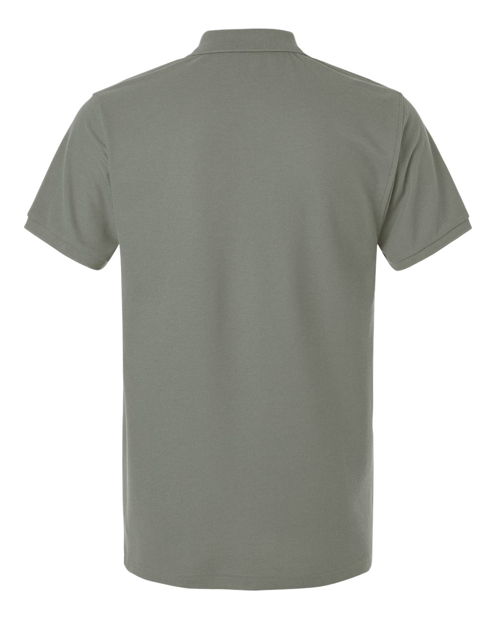 Men's Pique Polo - Back - B00596092 - Greystone