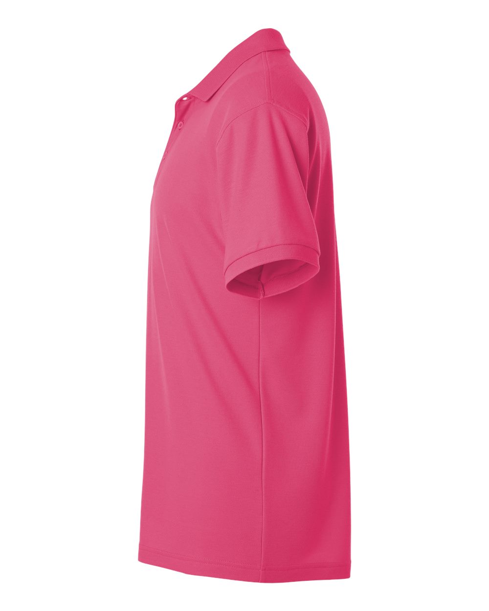 Men's Pique Polo - DirectSide - B00596302 - Bright Pink