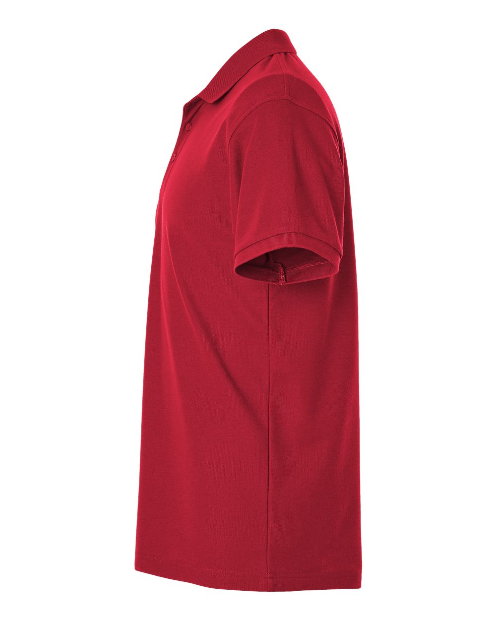 Men's Pique Polo - DirectSide - B00596702 - Red