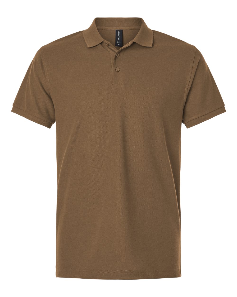 Men's Pique Polo - Front - B00596102 - Cigar