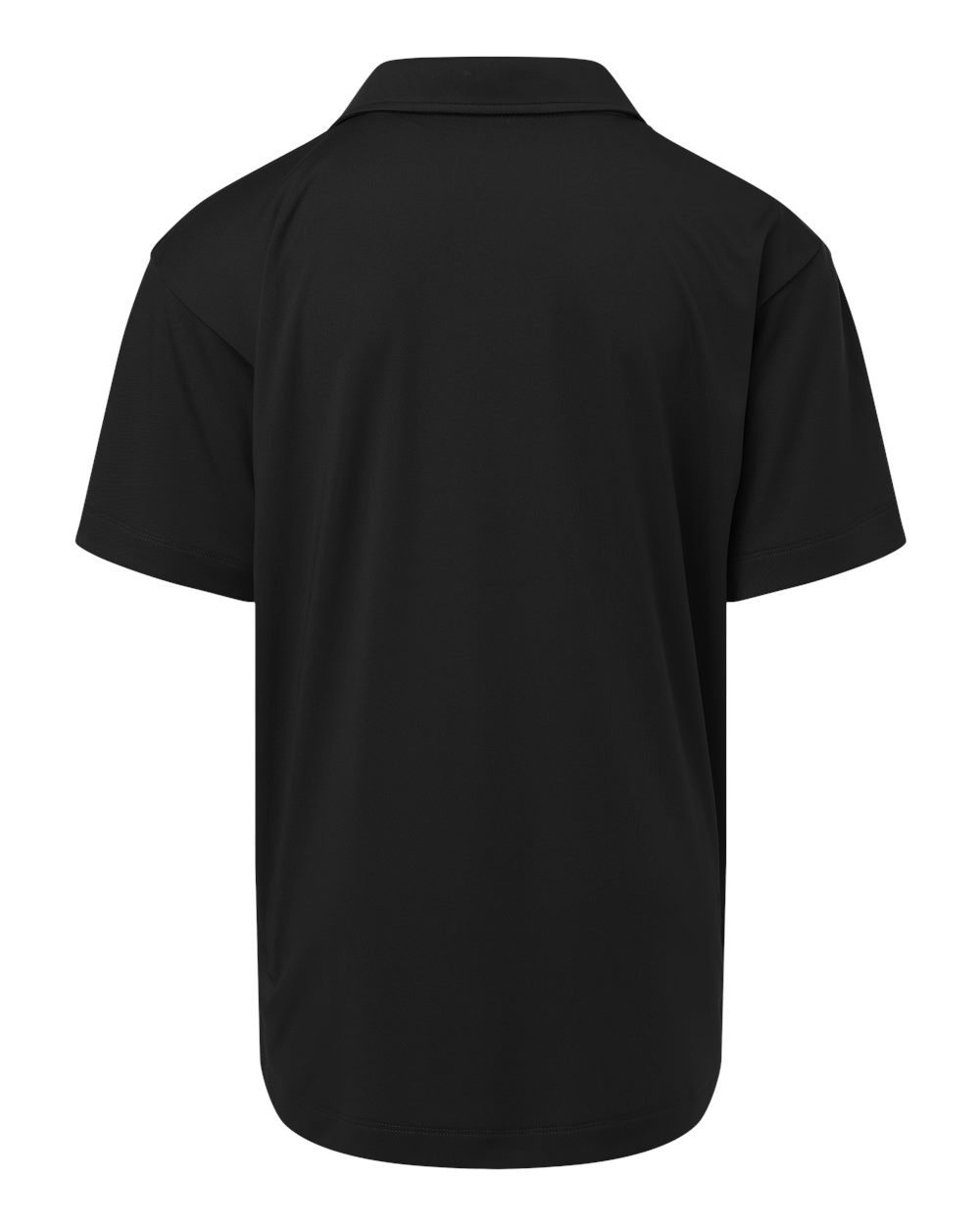 Youth Pro-Lock Performance Polo - Back - B00696502 - Black
