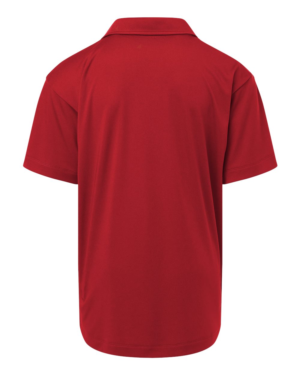 Youth Pro-Lock Performance Polo - Back - B00696702 - Red