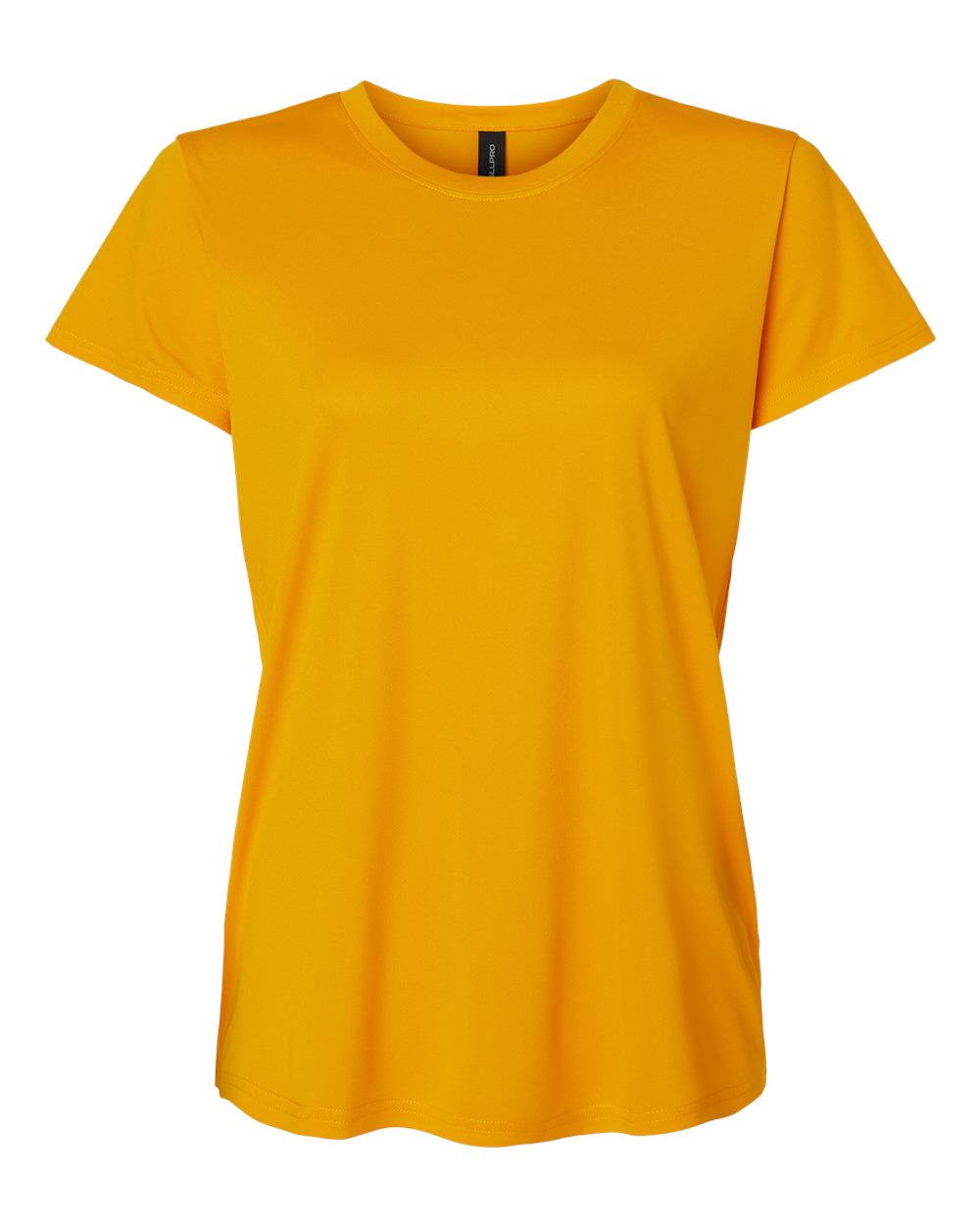 Women's Pro-Lock Performance T-Shirt - Front - B00796123 - Gold