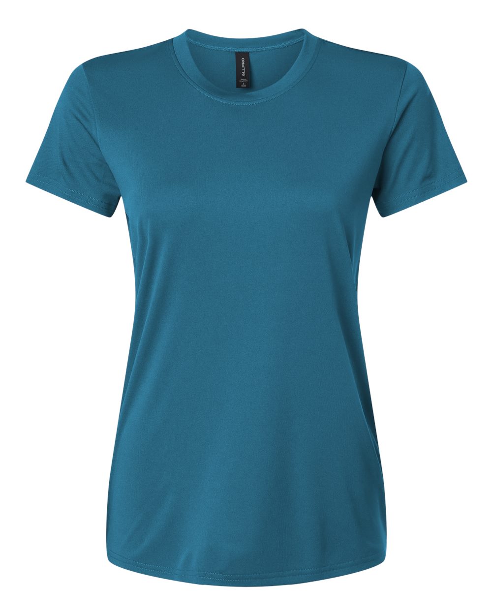 Women's Pro-Lock Performance T-Shirt - Front - B00796183 - Pacific Blue