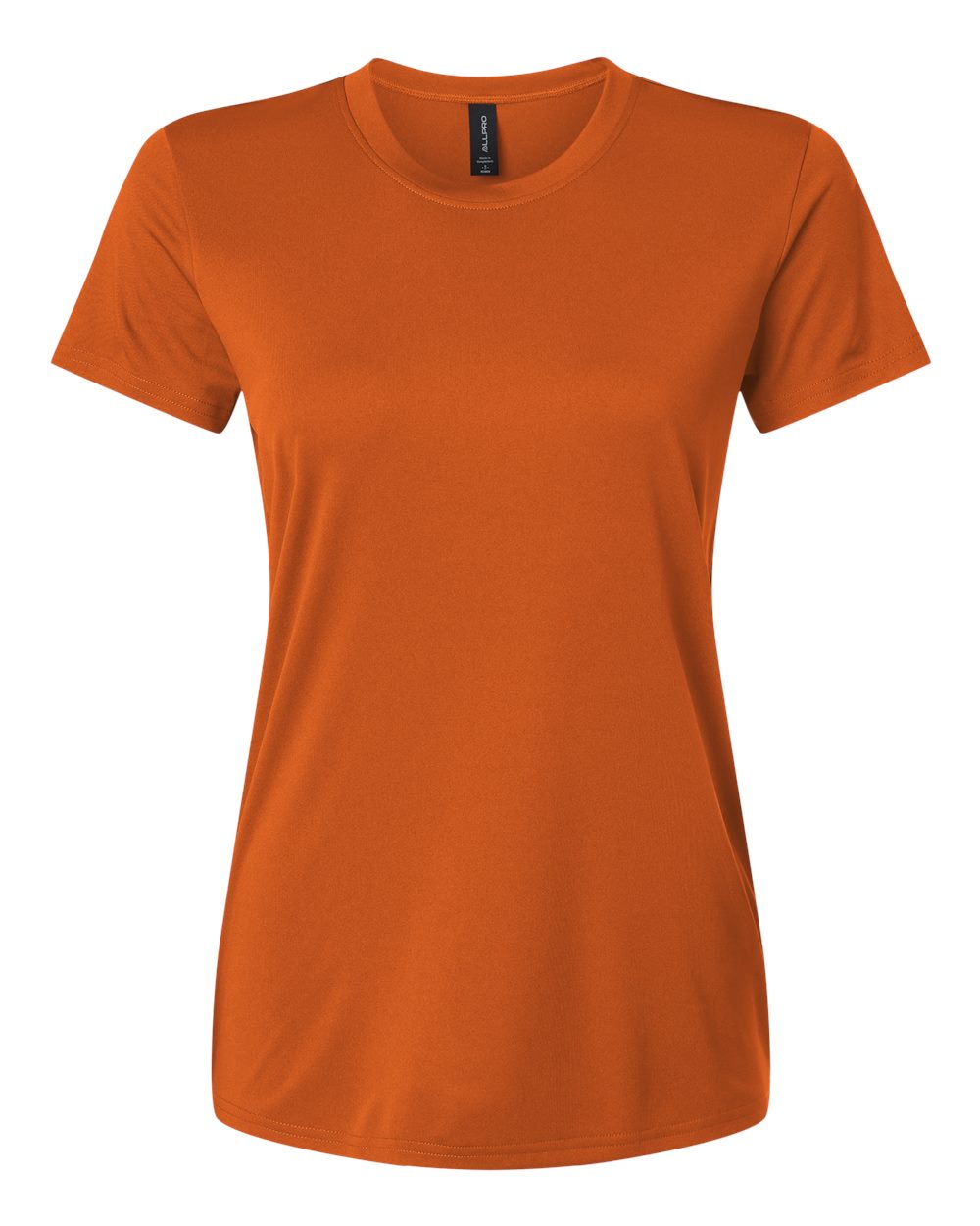 Women's Pro-Lock Performance T-Shirt - Front - B00796203 - Rust