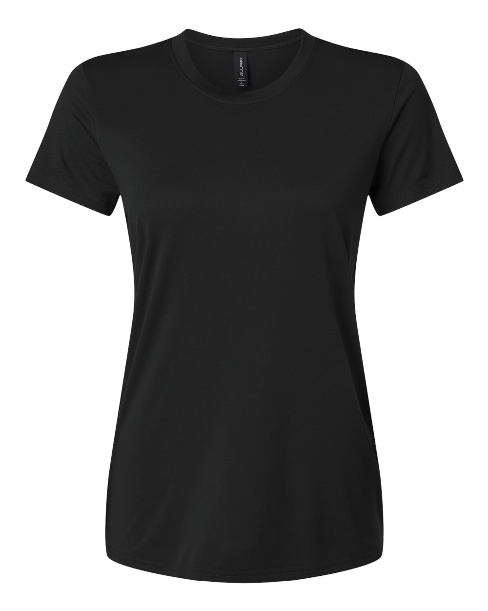 Women's Pro-Lock Performance T-Shirt - Front - B00796503 - Black