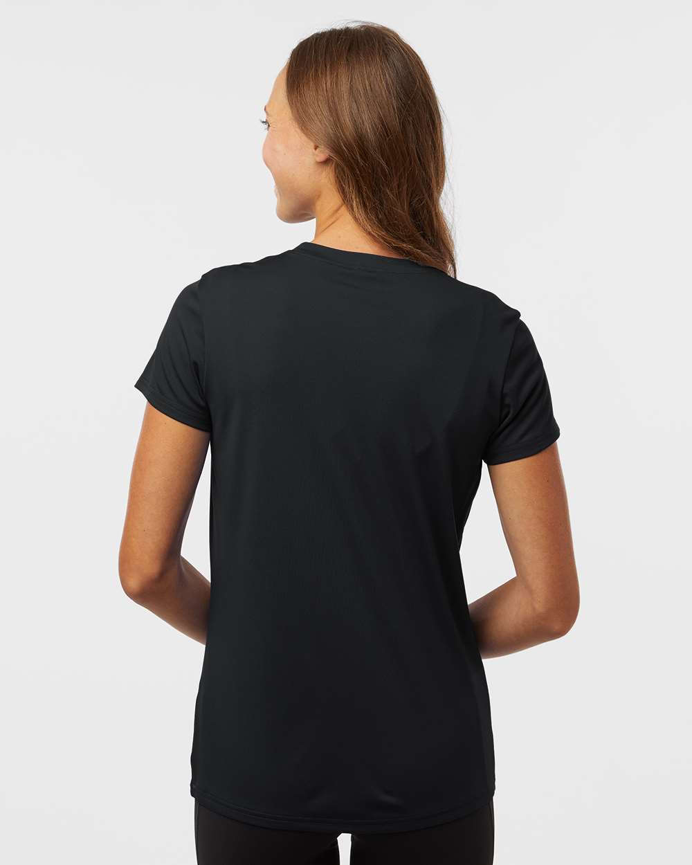 Women's Pro-Lock Performance T-Shirt - OnModelBack - B00796503 - Black