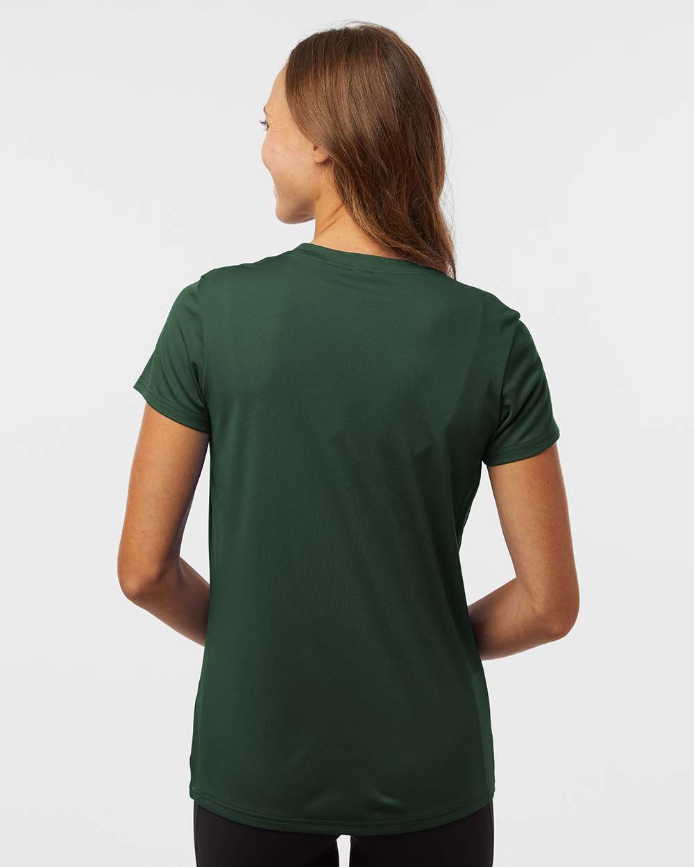 Women's Pro-Lock Performance T-Shirt - OnModelBack - B00796543 - Forest Green