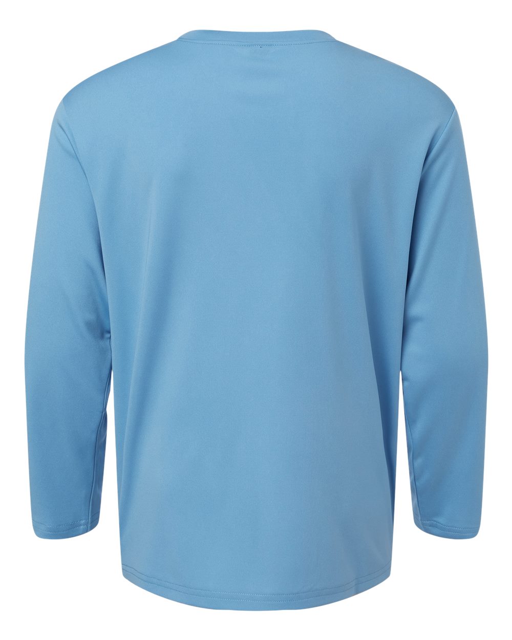 Youth Pro-Lock Performance Long Sleeve T-Shirt - Back - B00996252 - Carolina Blue