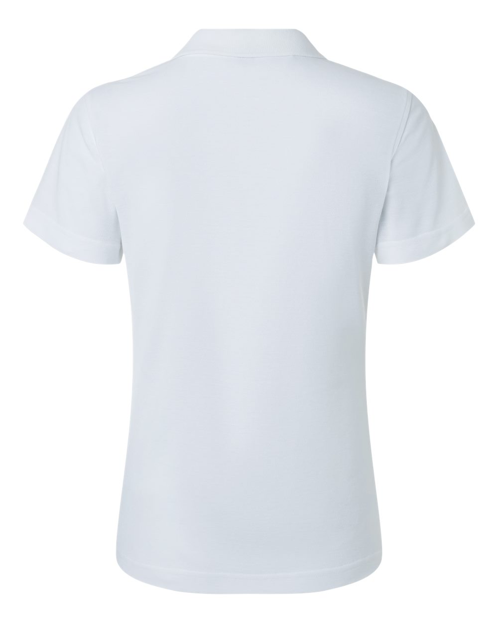 Women's Pique Polo - Back - B01096003 - White