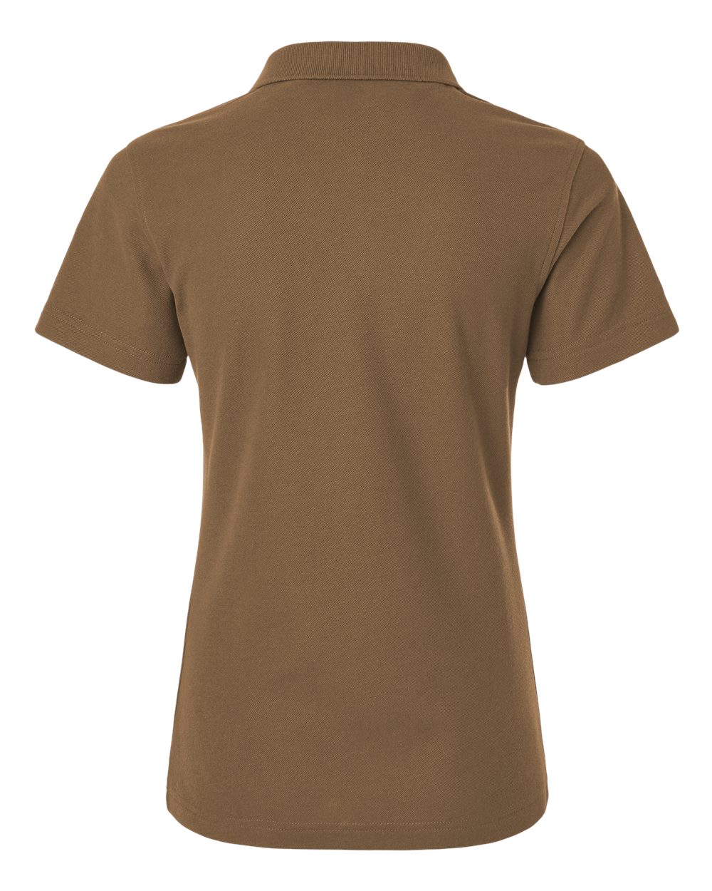 Women's Pique Polo - Back - B01096103 - Cigar