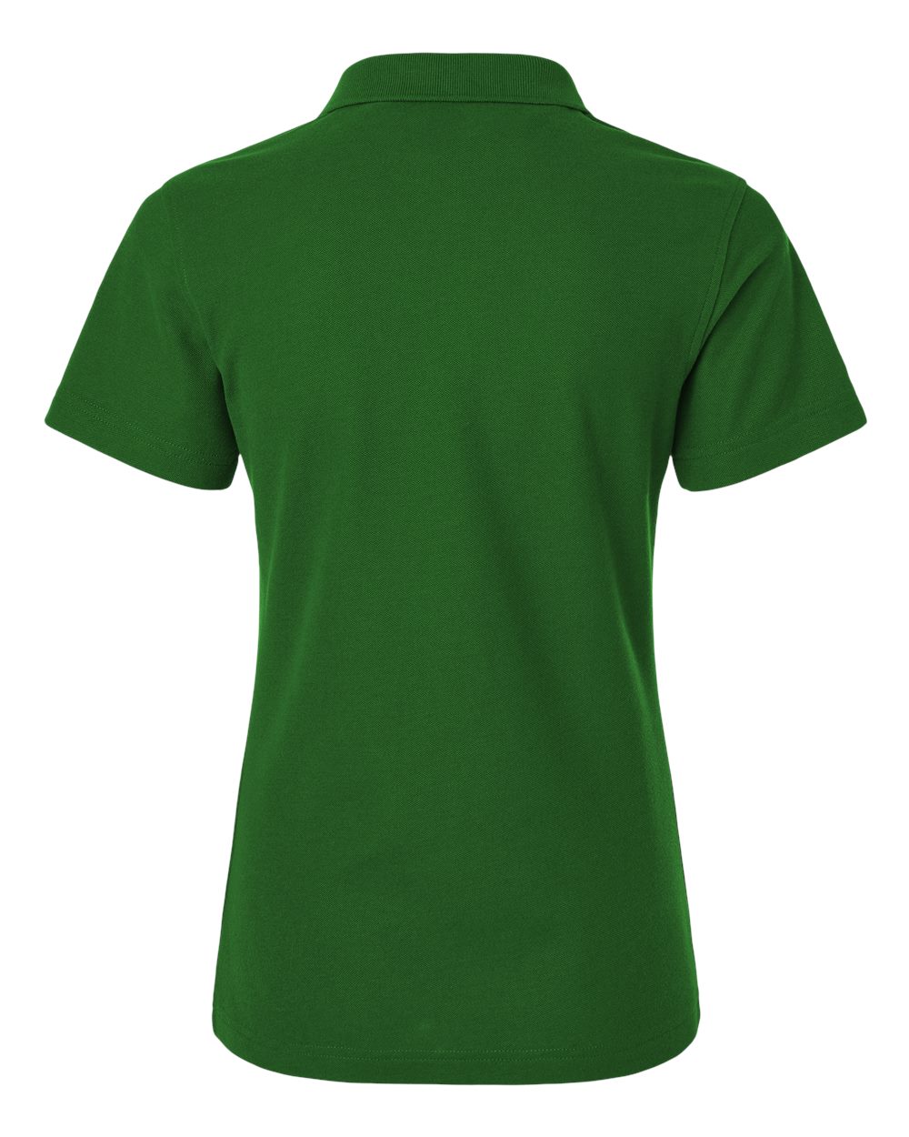 Women's Pique Polo - Back - B01096203 - Olive Green
