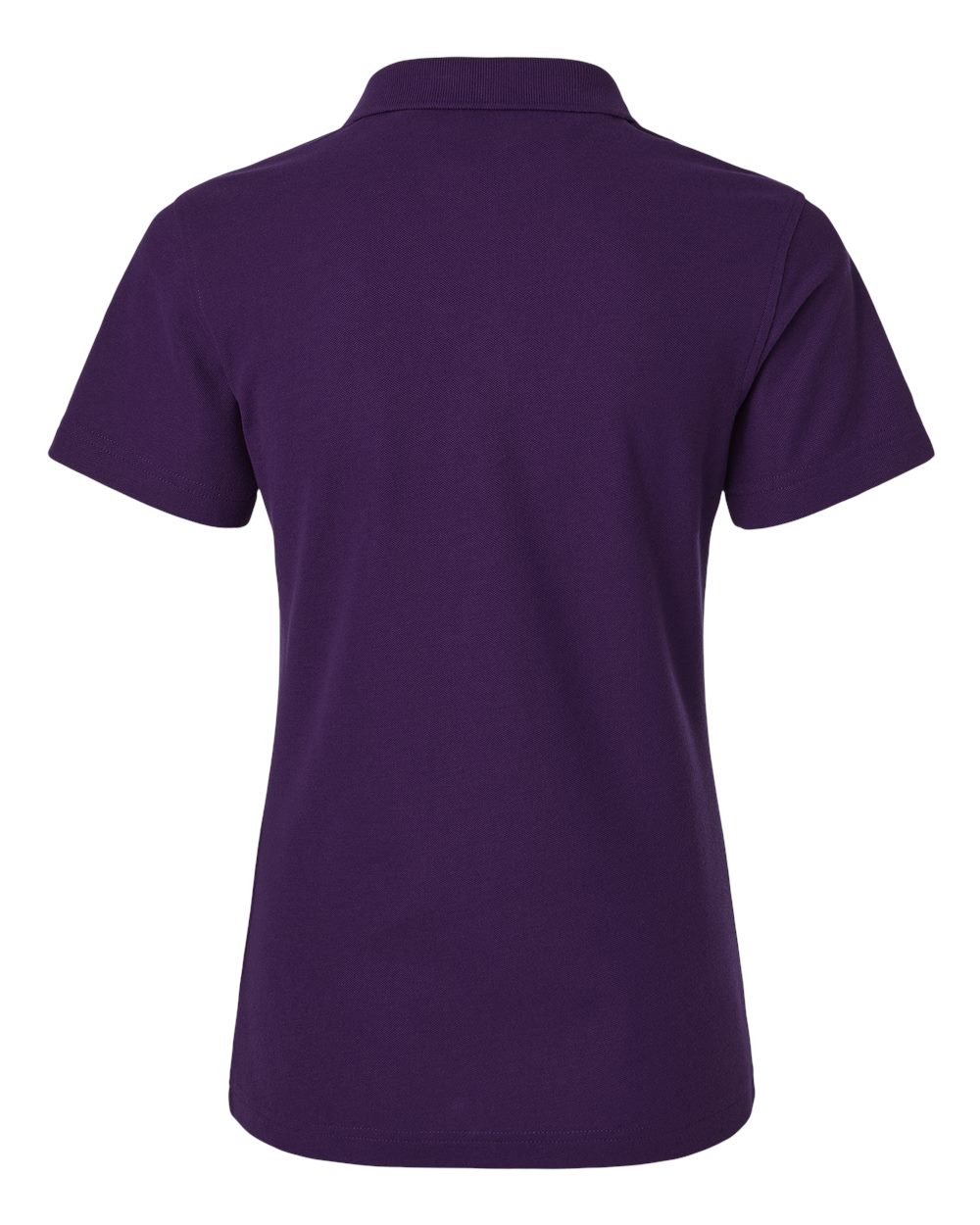 Women's Pique Polo - Back - B01096673 - Purple