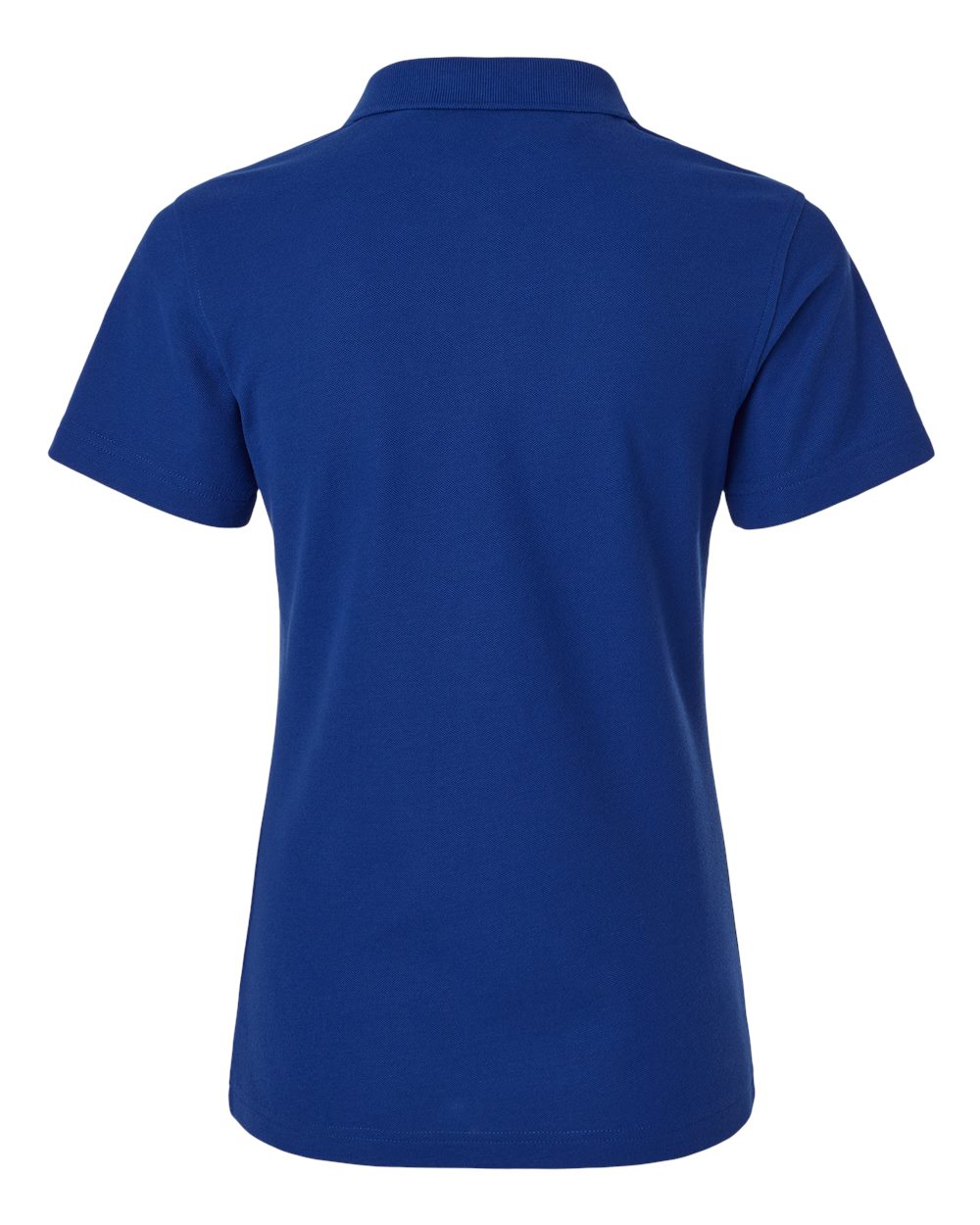 Women's Pique Polo - Back - B01096753 - Royal