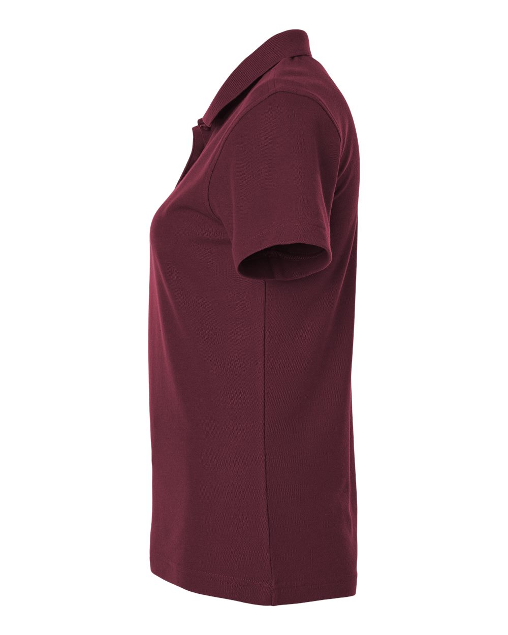Women's Pique Polo - DirectSide - B01096533 - Maroon