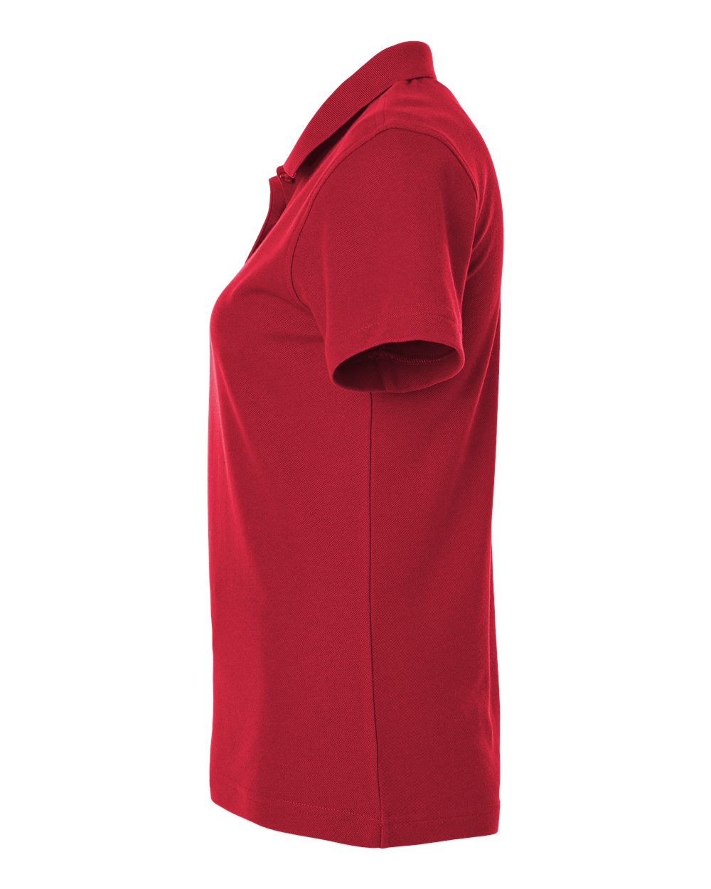 Women's Pique Polo - DirectSide - B01096703 - Red
