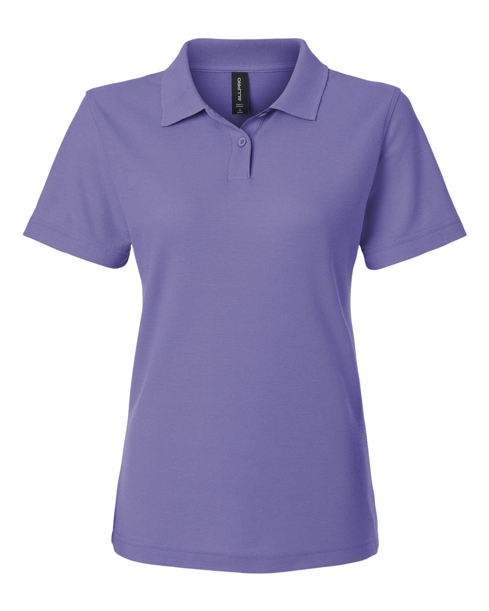 Women's Pique Polo - Front - B01096263 - Violet
