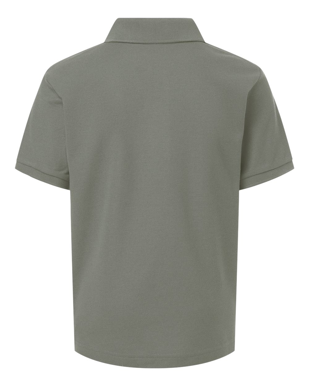 Youth Pique Polo - Back - B01196092 - Greystone