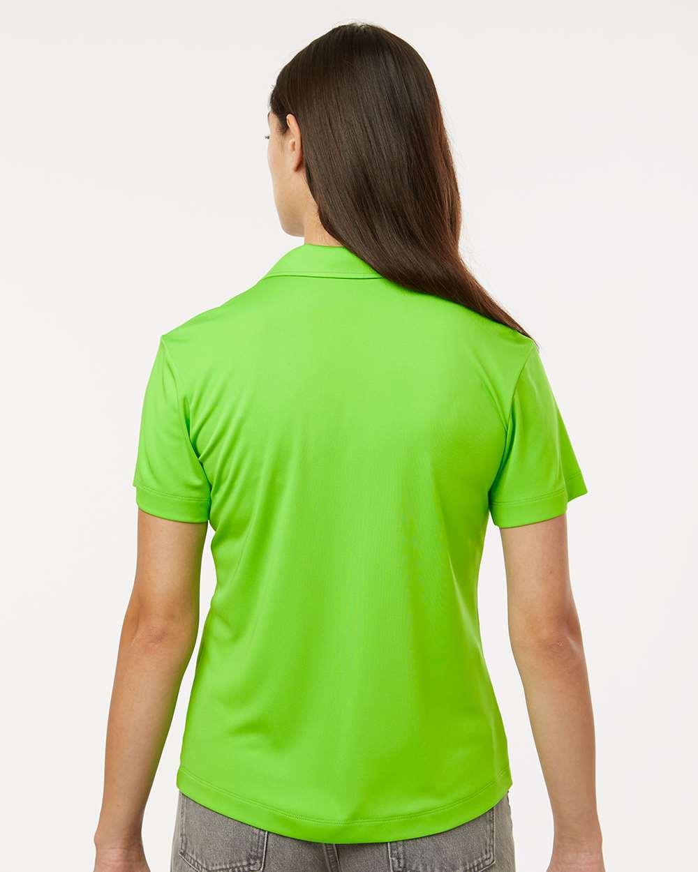 Women's Pro-Lock Performance Polo - OnModelBack - B01896173 - Lime