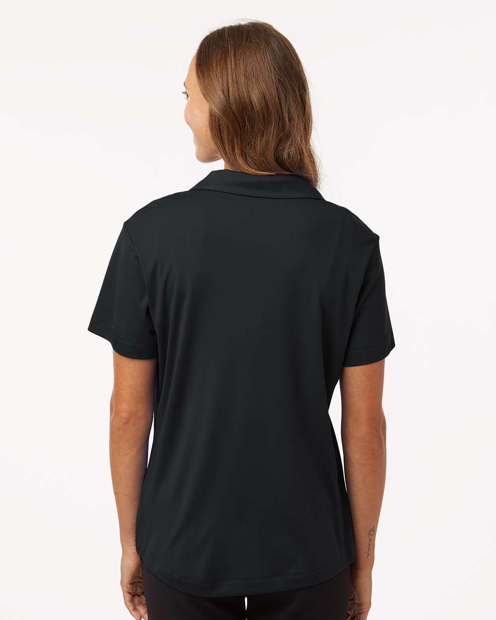 Women's Pro-Lock Performance Polo - OnModelBack - B01896503 - Black