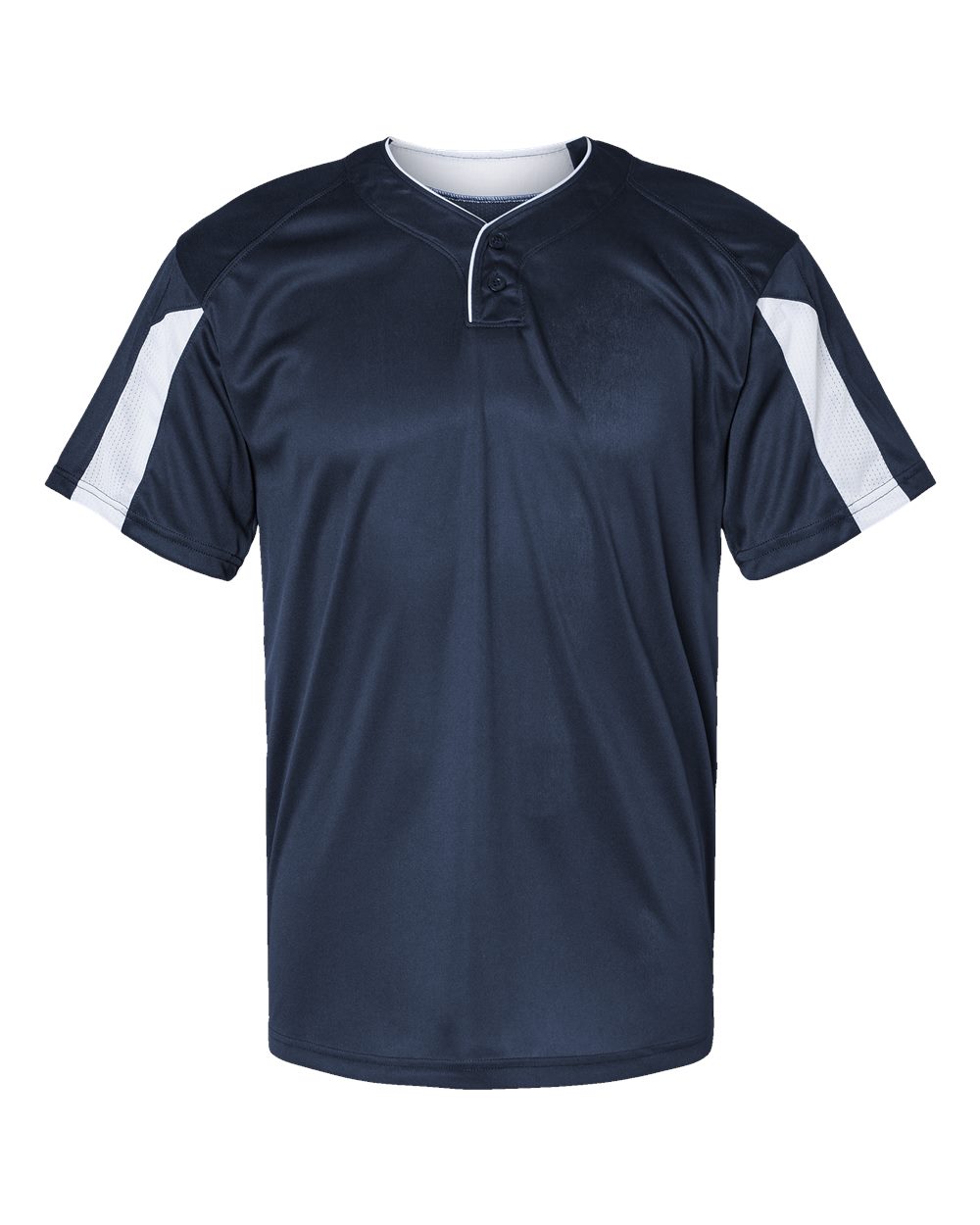 Men's Striker Placket - Front - B88485652 - Navy/ White