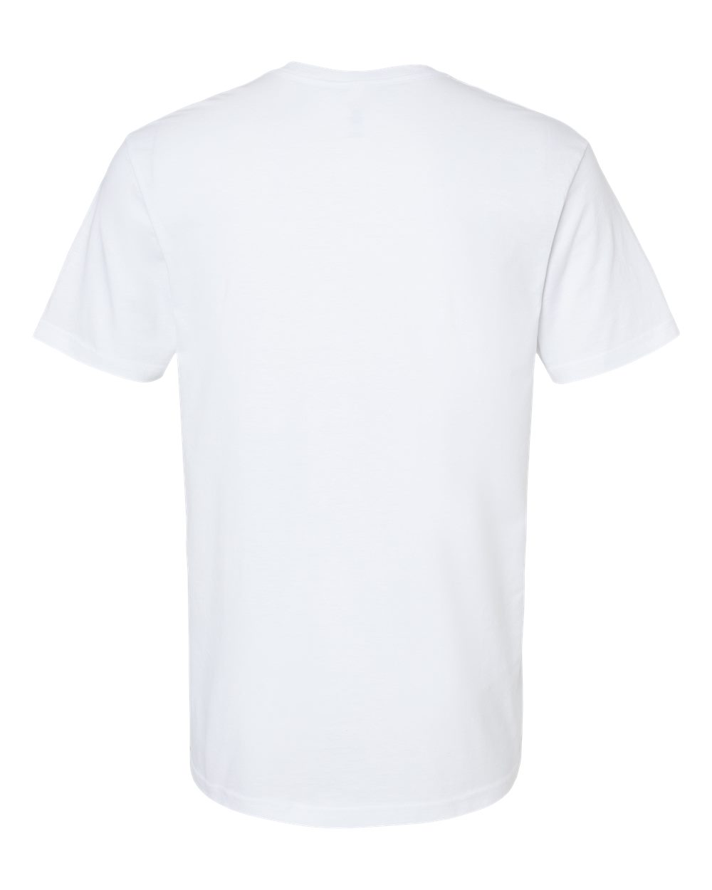 CVC V-Neck Tee - Back - B08427003 - White