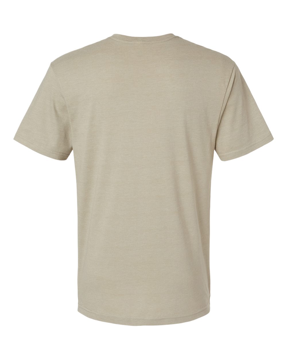CVC V-Neck Tee - Back - B08427233 - Heather Khaki