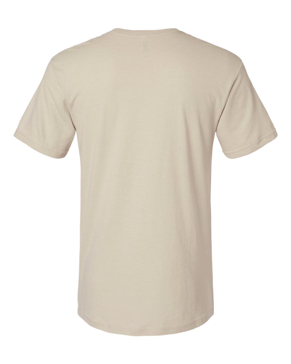 CVC V-Neck Tee - Back - B08427243 - Heather Bone