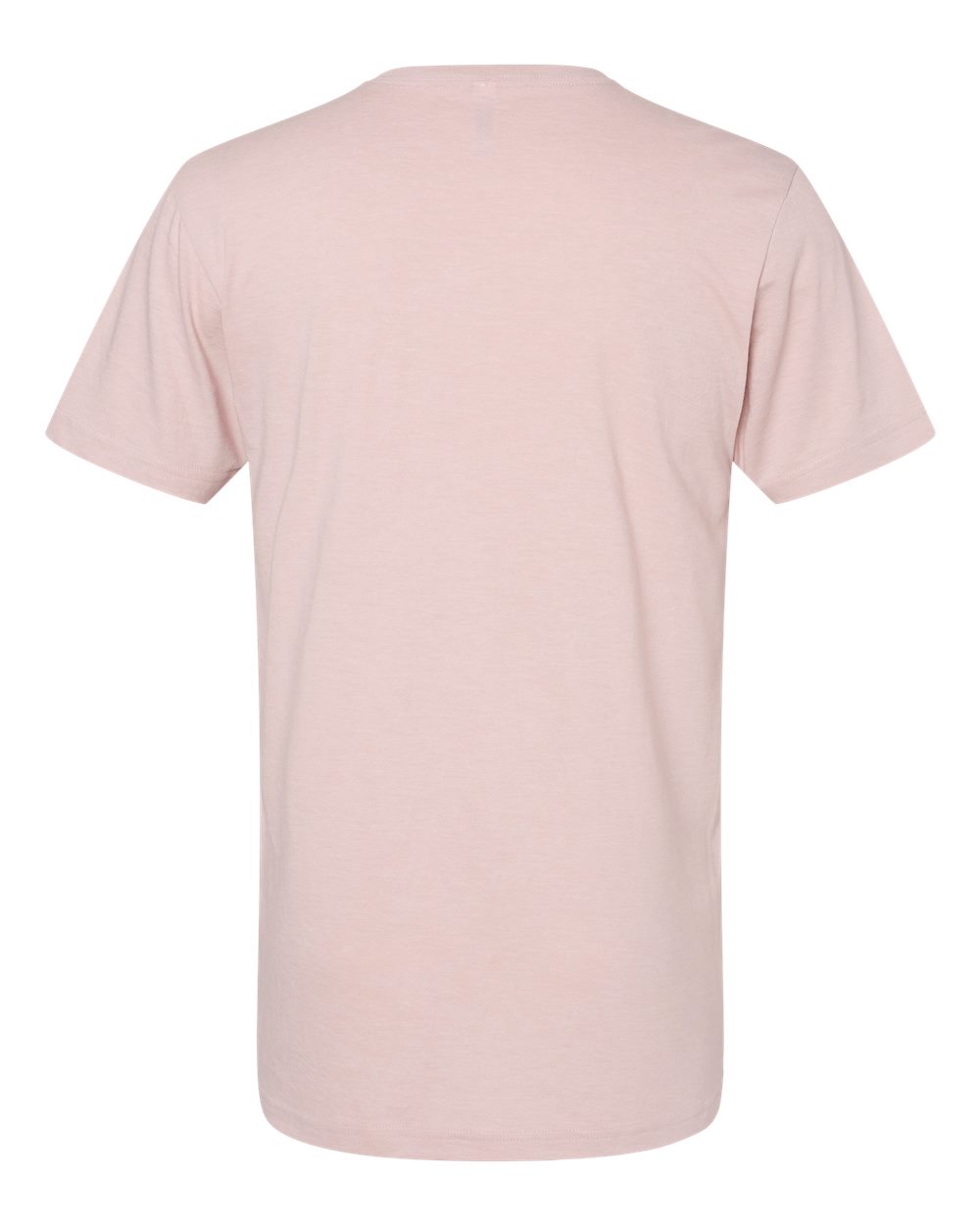 CVC V-Neck Tee - Back - B08427303 - Heather Blush