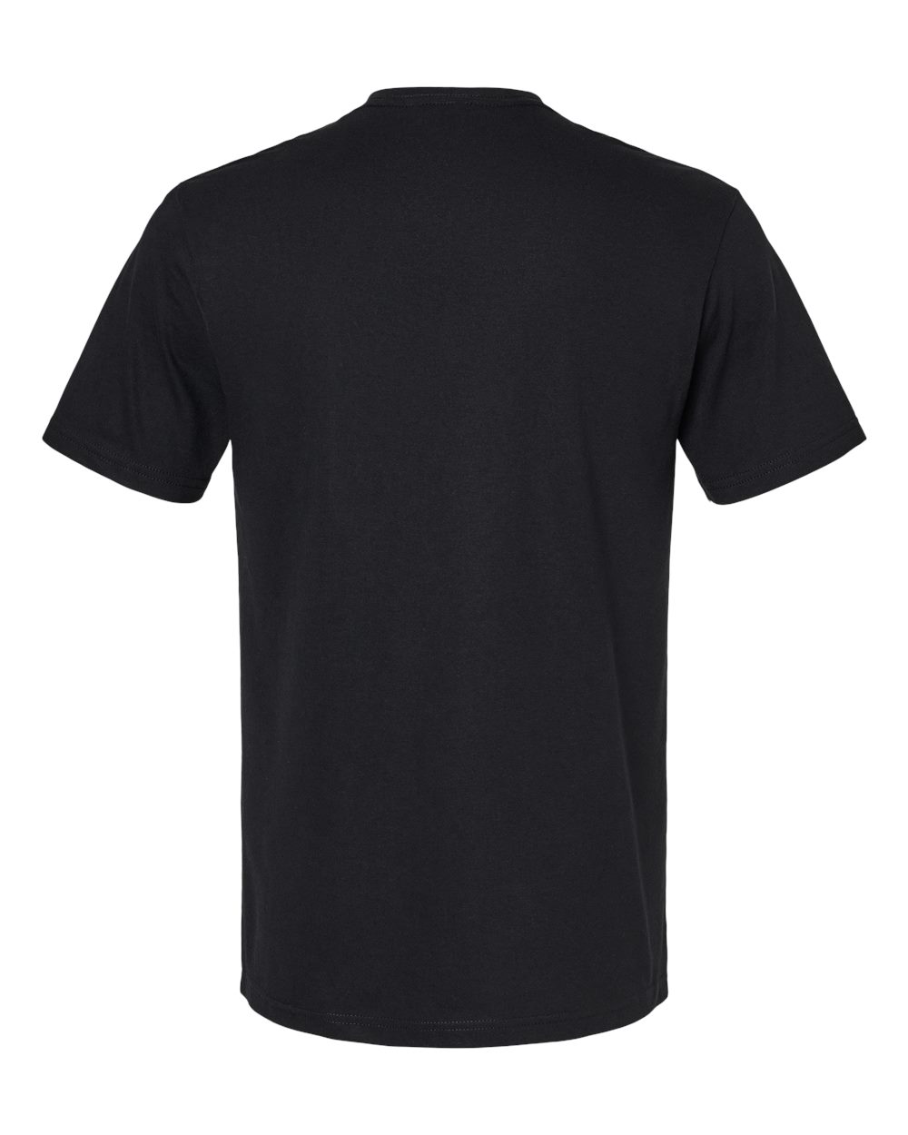 CVC V-Neck Tee - Back - B08427503 - Black