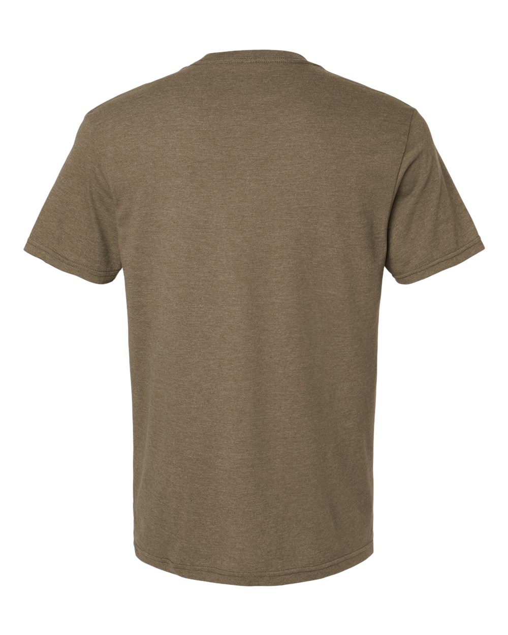 CVC V-Neck Tee - Back - B08427543 - Heather Army