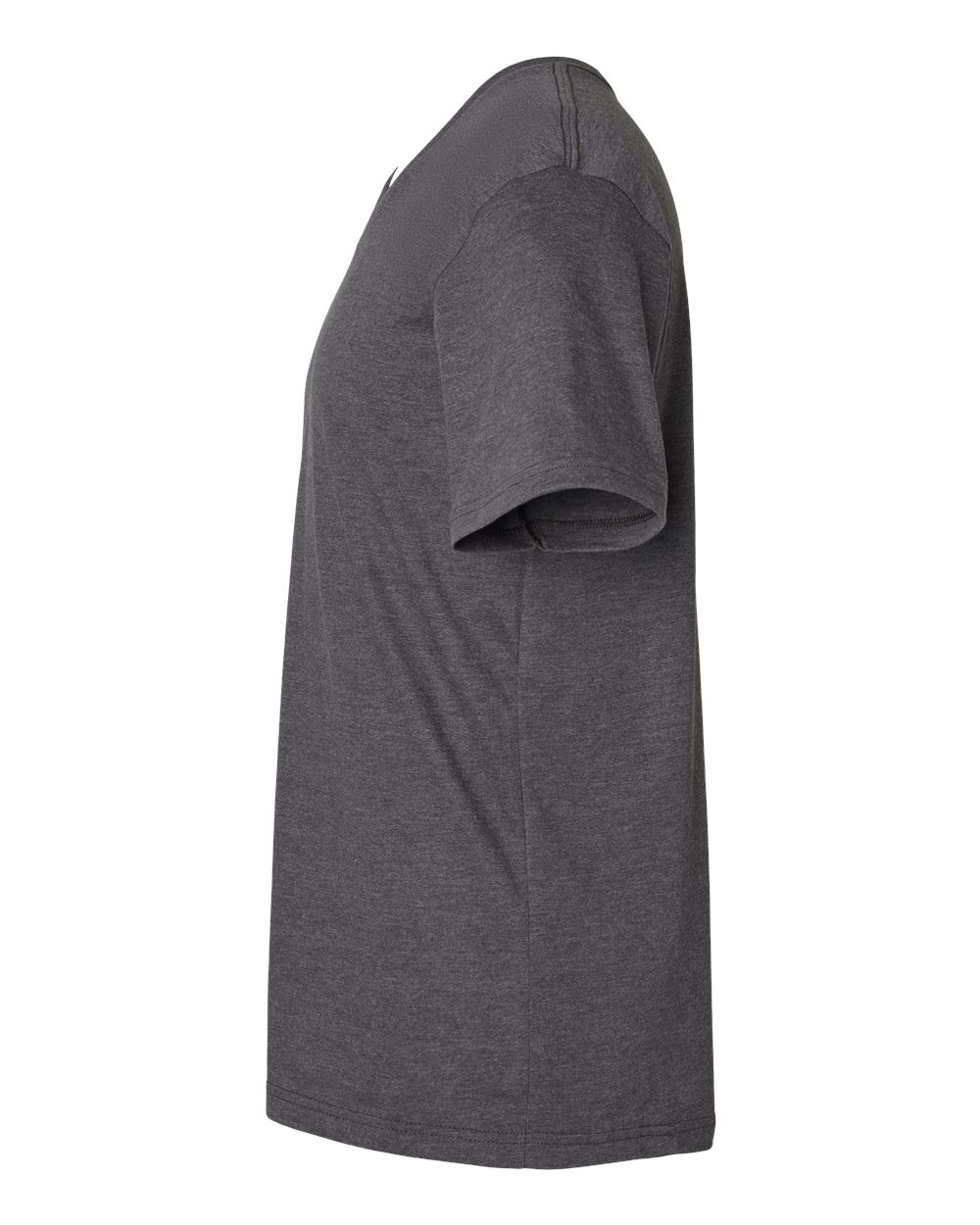 CVC V-Neck Tee - DirectSide - B08427593 - Heather Charcoal