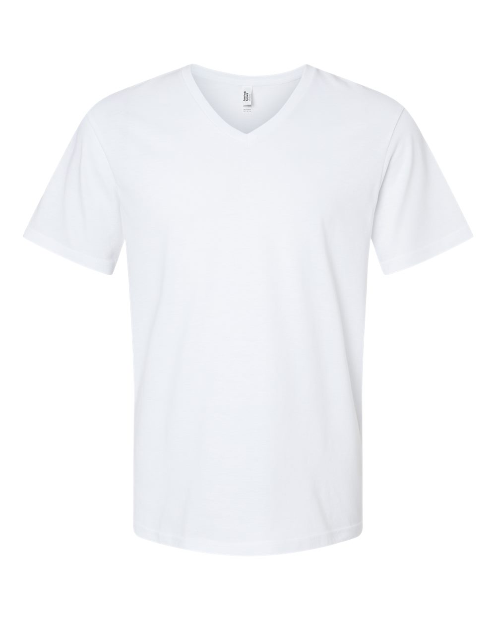 CVC V-Neck Tee - Front - B08427003 - White