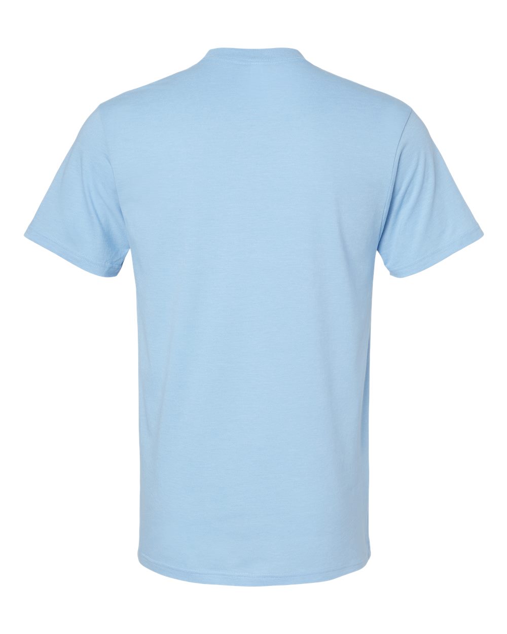 CVC Tee - Back - B08527113 - Heather Light Blue