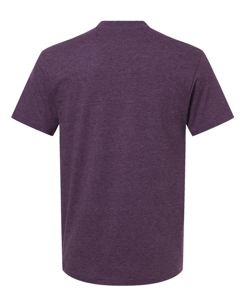 CVC Tee - Back - B08527573 - Heather Eggplant