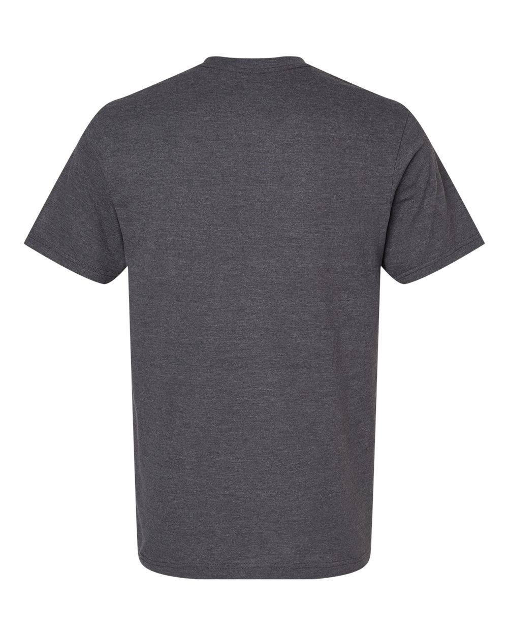 CVC Tee - Back - B08527593 - Heather Charcoal