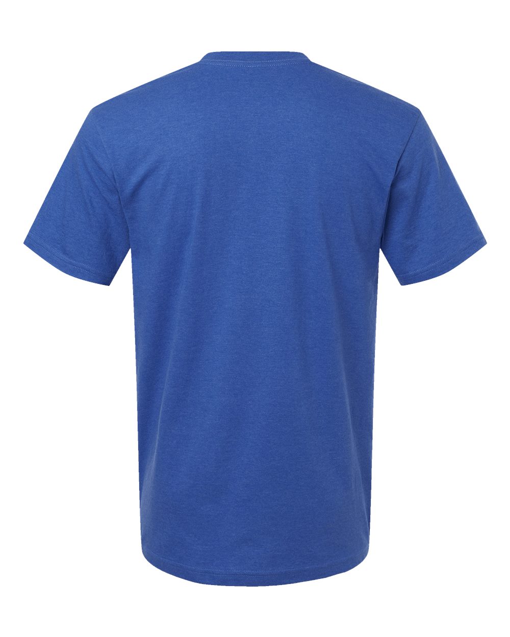 CVC Tee - Back - B08527773 - Heather Royal Blue