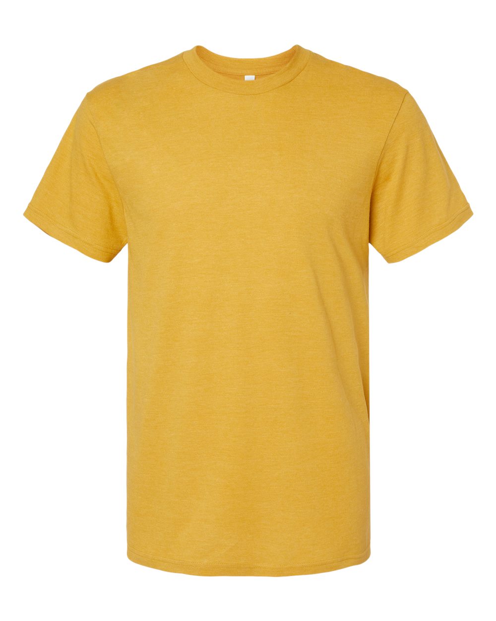 CVC Tee - Front - B08527403 - Heather Mustard