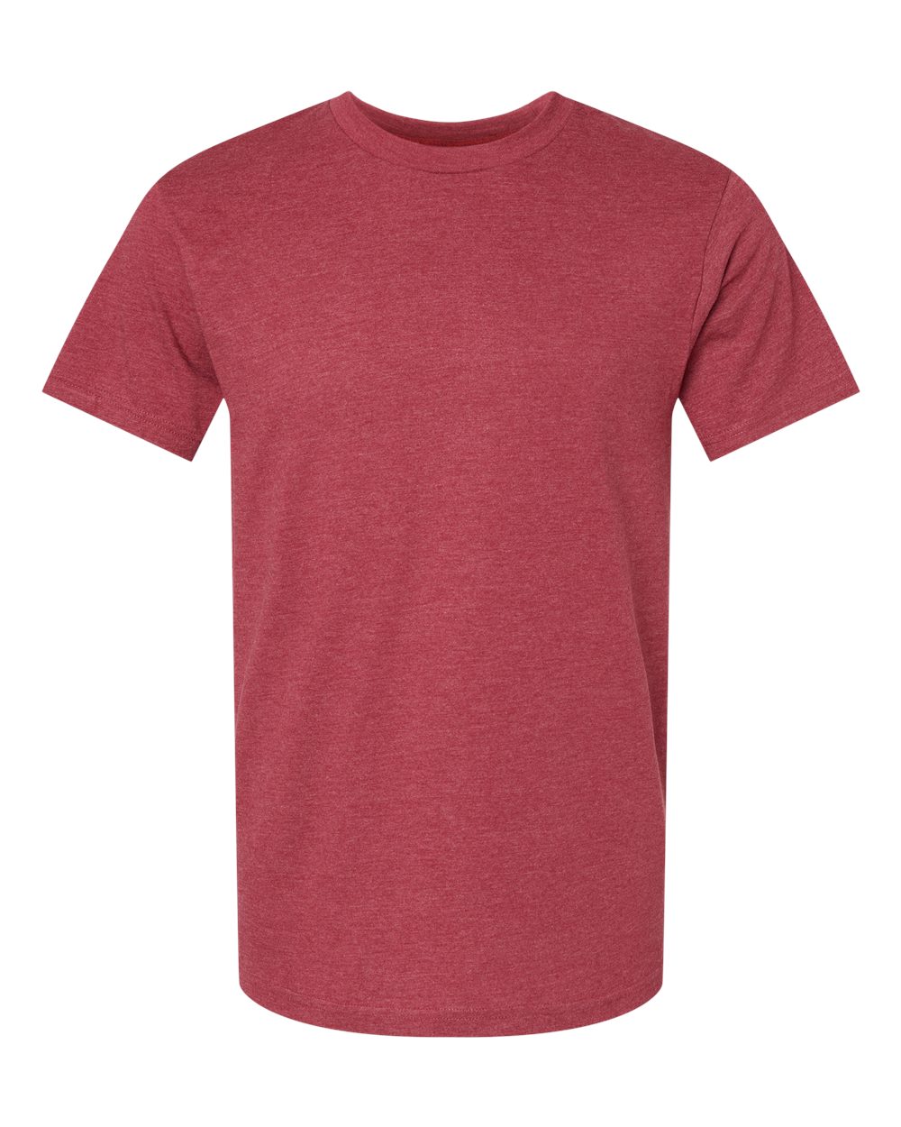 CVC Tee - Front - B08527703 - Heather Cardinal