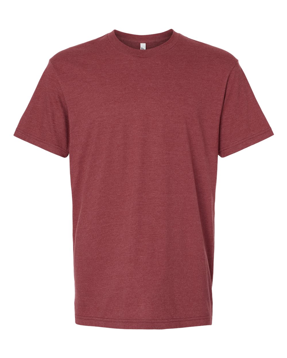 CVC Tee - Front - B08527713 - Heather Burgundy